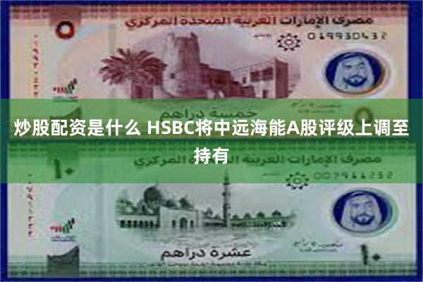 炒股配资是什么 HSBC将中远海能A股评级上调至持有